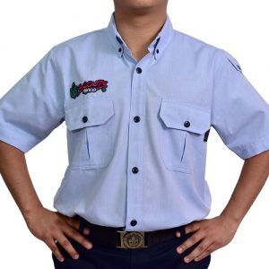 CAMISA AZUL OXFORD  "G"