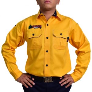 CAMISOLA AMARILLA  M/L "G"