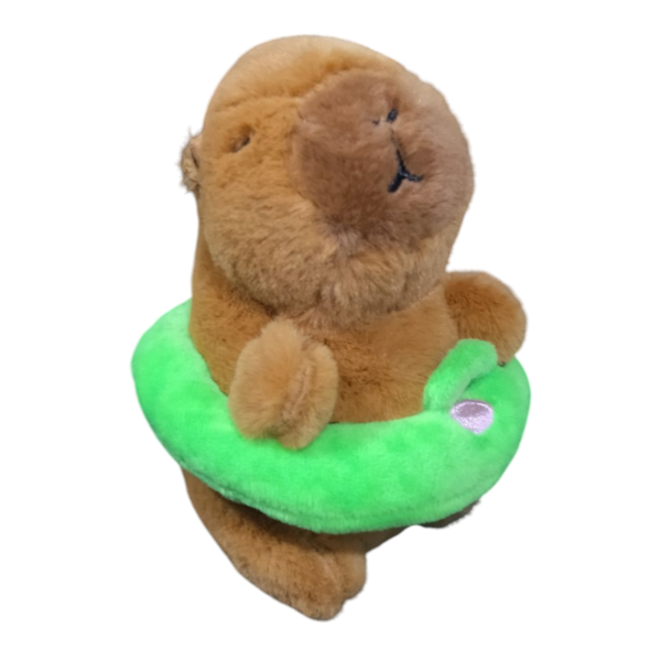 CAPIBARA LLAVERO CON SALVAVIDAS VERDE - Image 3