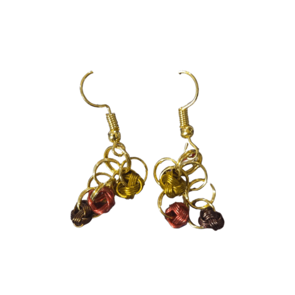 ARETES NUDO METALICO