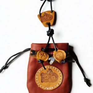 INSIGNIA DE MADERA C/PIEL CENTENARIO