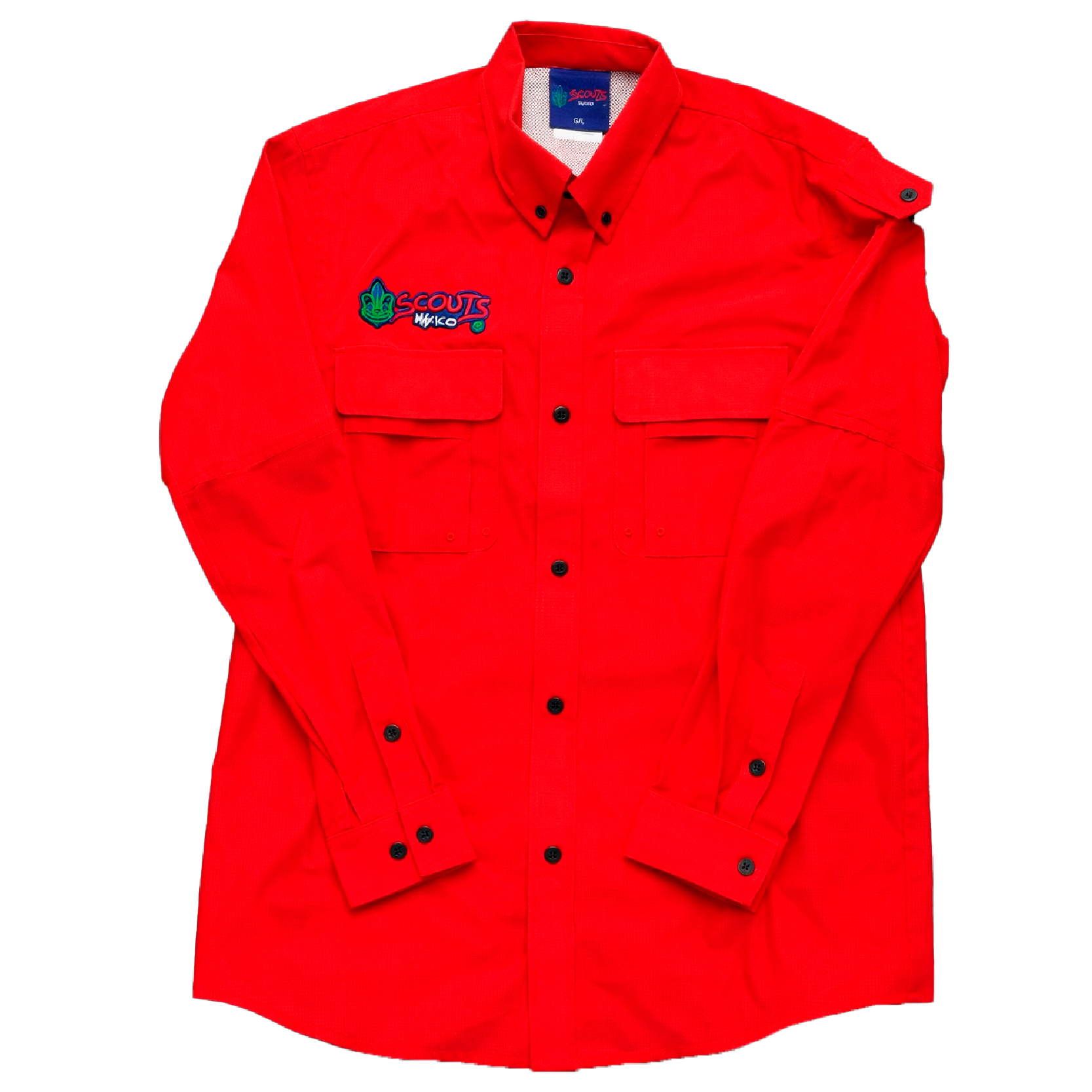 NUEVA CAMISOLA OUTDOOR TELA PIQUÉ ROJA UNISEX ADULTO