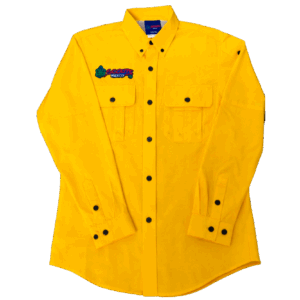 NUEVA CAMISOLA OUTDOOR TELA PIQUÉ AMARILLA UNISEX ADULTO